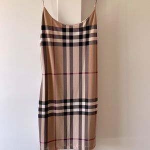 Plaid print Dress
